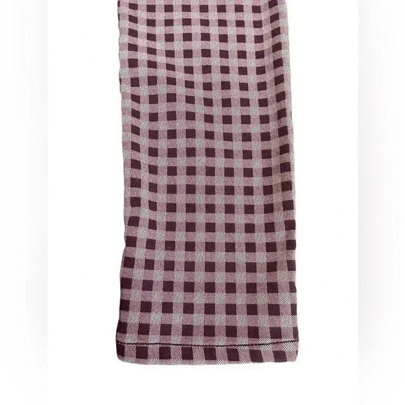 Liz Claiborne Sara Slim Leg Mid Rise Tummy Control Plaid Pants Women’s Size 4 - Picture 8 of 15